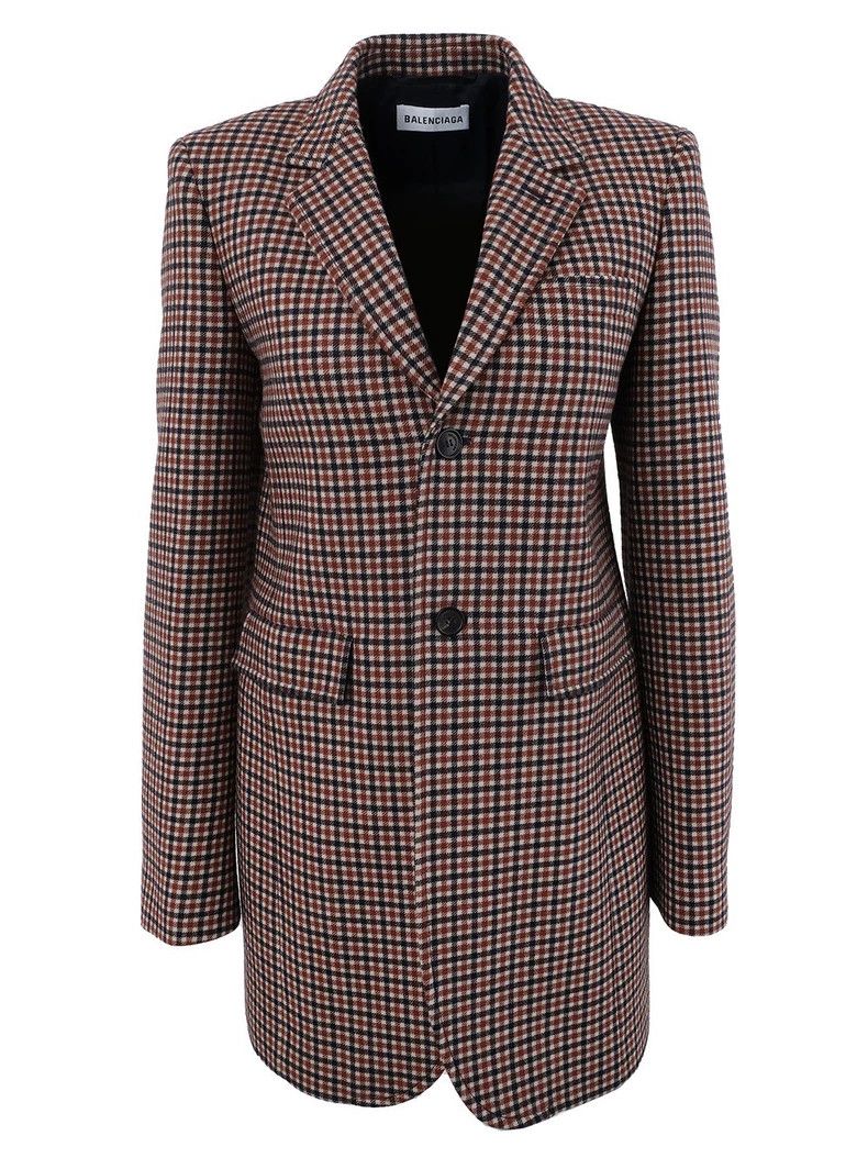 Balenciaga Balenciaga size 34 Checked suit jacket Size XS / US 0-2 / IT 36-38 - 1 Thumbnail