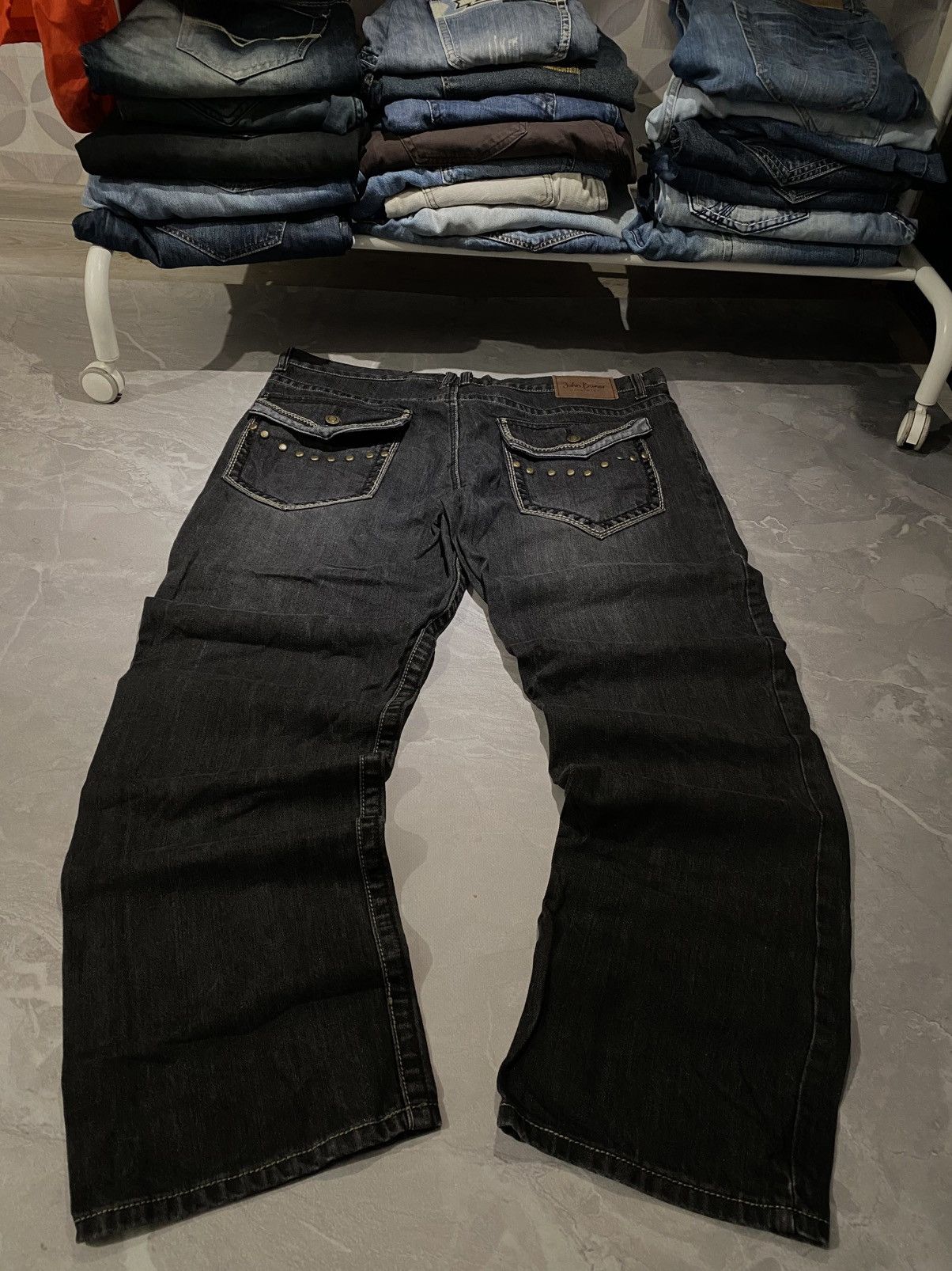 Vintage Glamour Faded Archive Slim Jean / Retro Japan Vibe