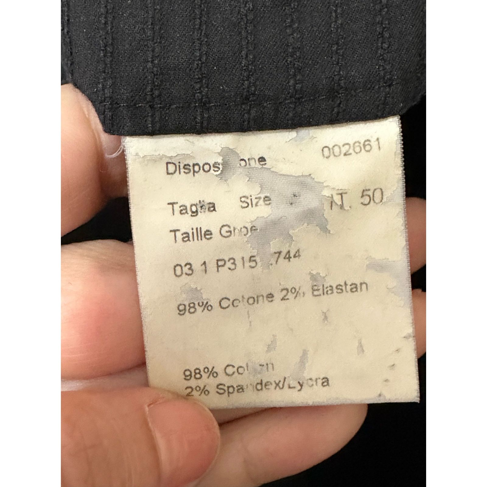 Piazza Sempione Piazza Sempione black pants size 50 US 14 Size 36" / US 14 / IT 50 - 5 Thumbnail