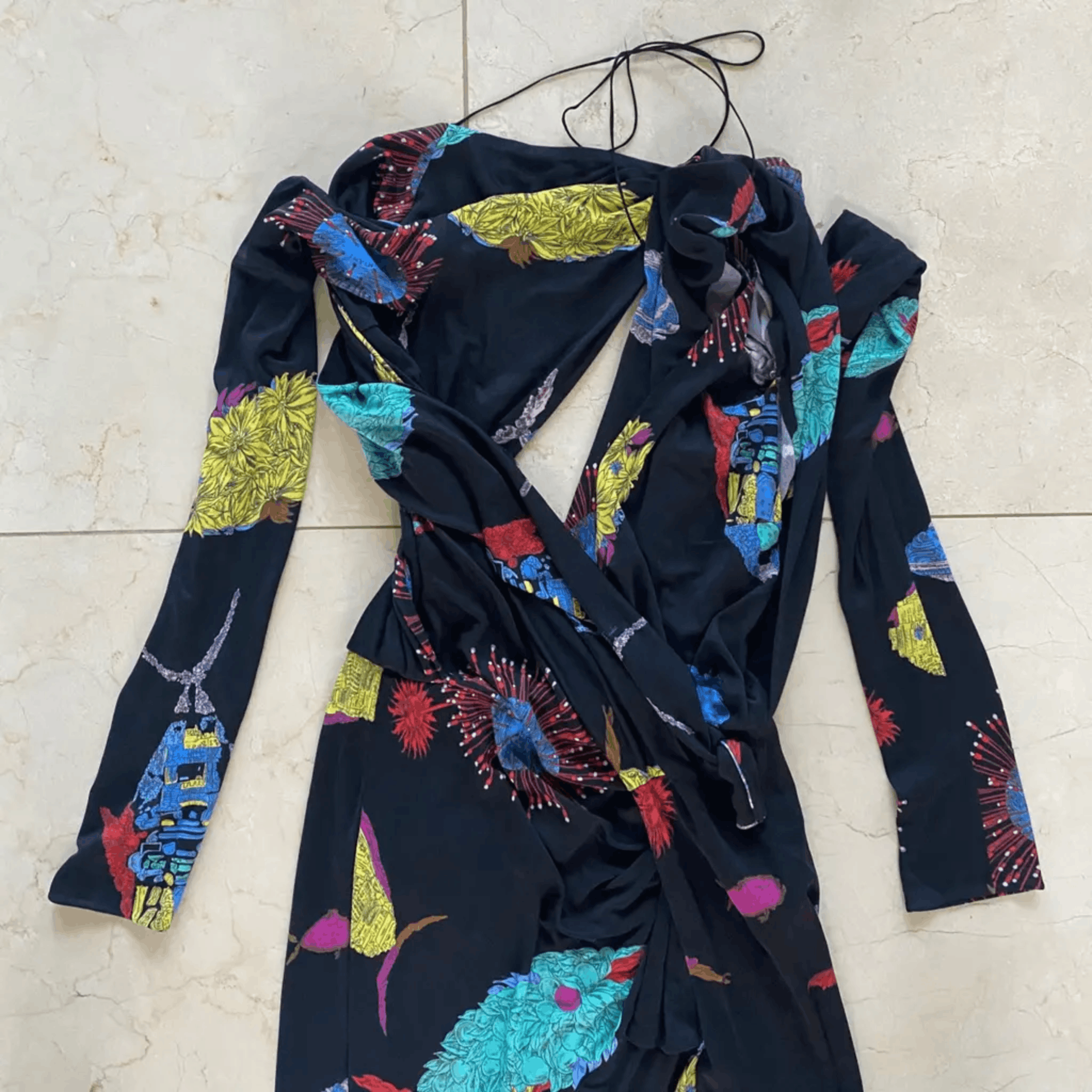 Emilio Pucci Emilio Pucci Archive Long Dress Silk Made in Italy Size US 8 Size M / US 6-8 / IT 42-44 - 2 Thumbnail