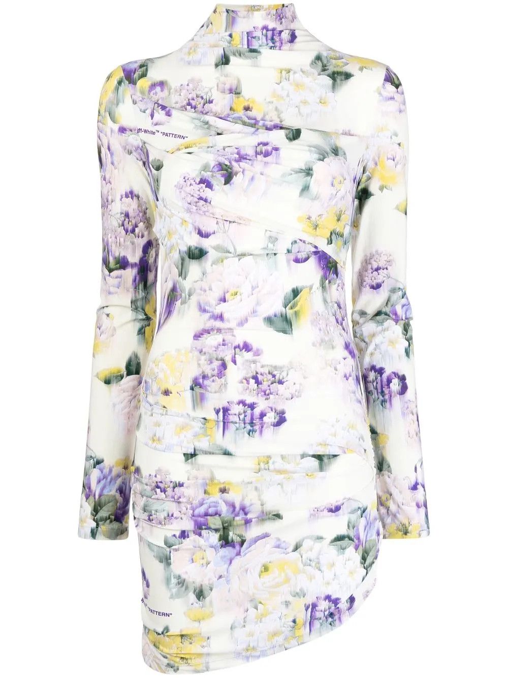 Off-White o1y1125 Mini Dress in Multicolor Size S / US 4 / IT 40 - 1 Thumbnail