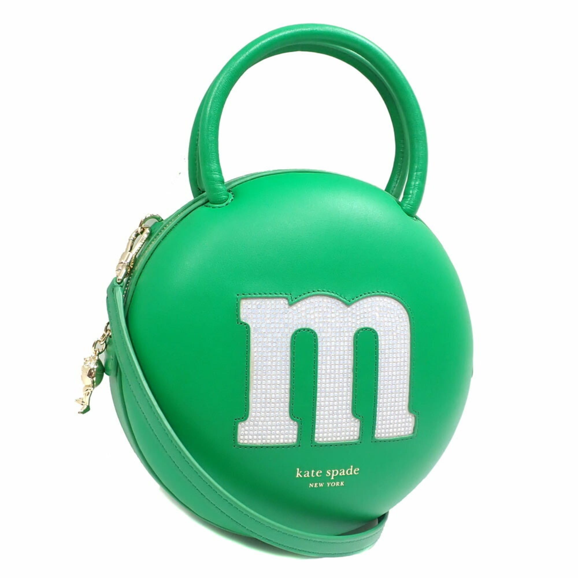 Kate Spade Kate Spade x M&M's Embellished 3D Crossbody Shoulder Bag for Women, Green Leather, KI564 Size ONE SIZE - 1 Thumbnail