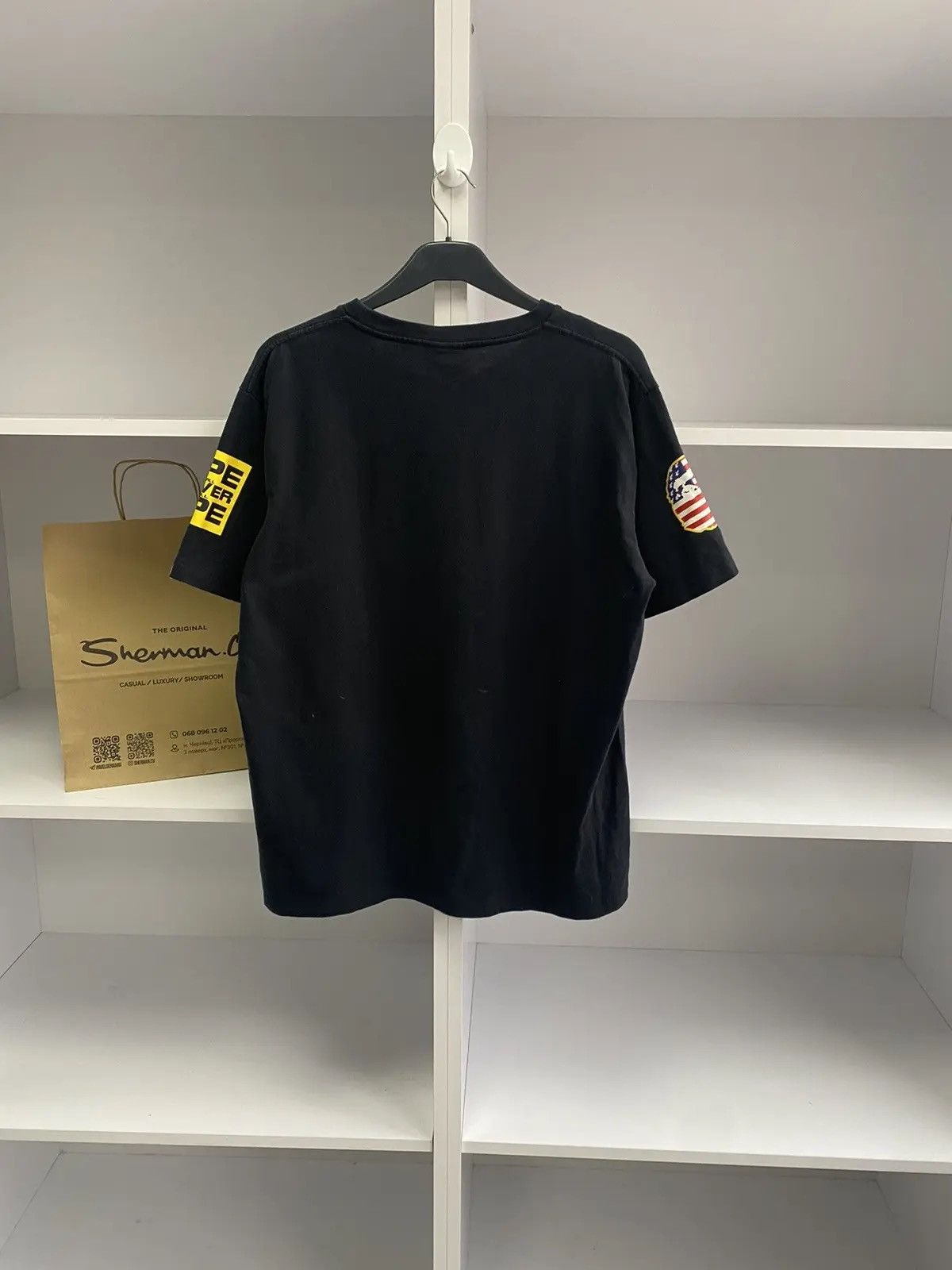 Bape A Bathing Ape Bape Bicolor Multi Logo Tee Size US L / EU 52-54 / 3 - 15 Thumbnail