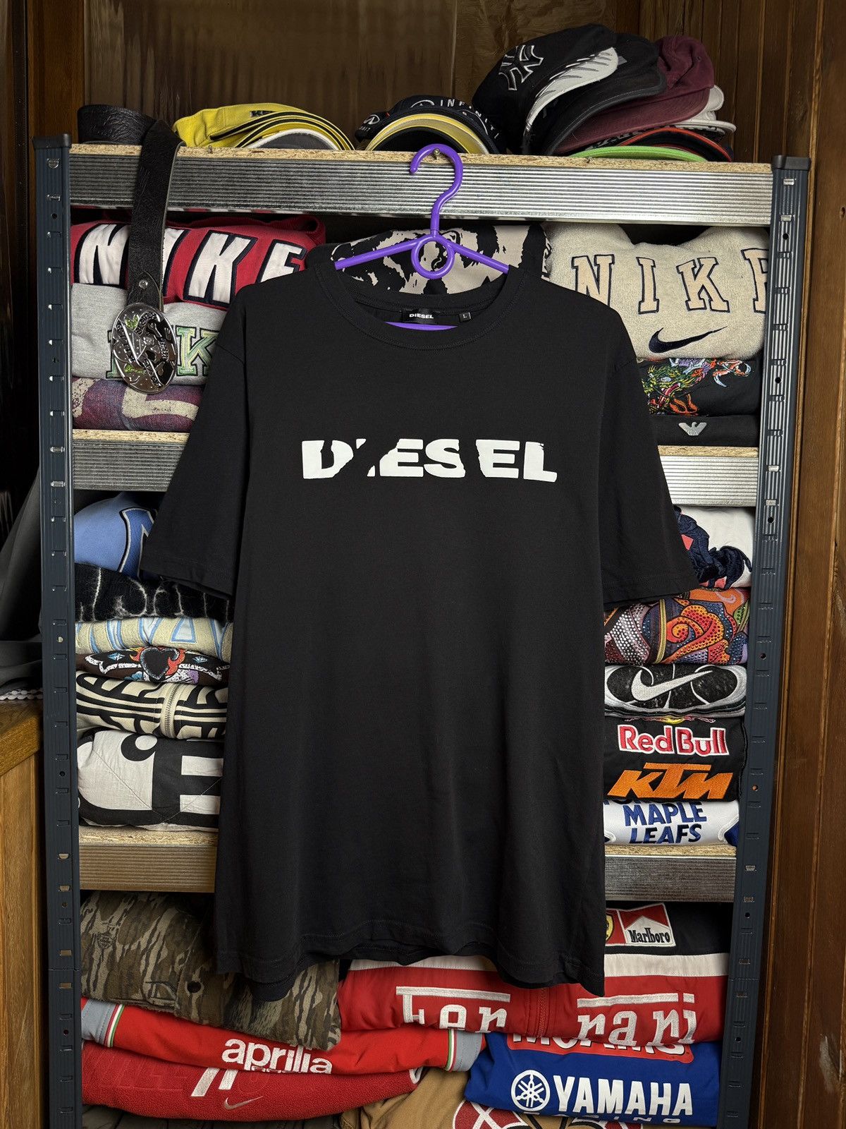 Diesel Diesel Tee Tshirt Big Logo Dripping Streetwear y2k Size US L / EU 52-54 / 3 - 2 Thumbnail
