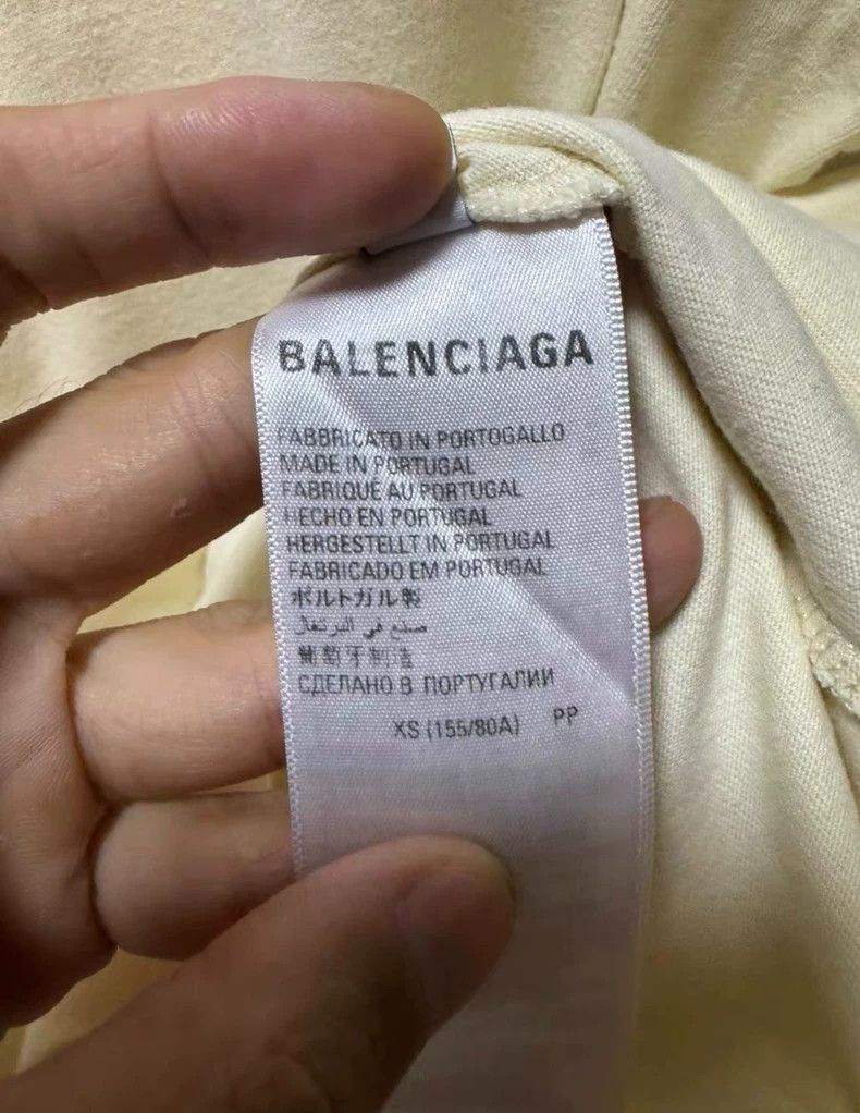 Balenciaga Balenciaga Embroidered cola round neck short sleeve Size US XS / EU 42 / 0 - 5 Thumbnail