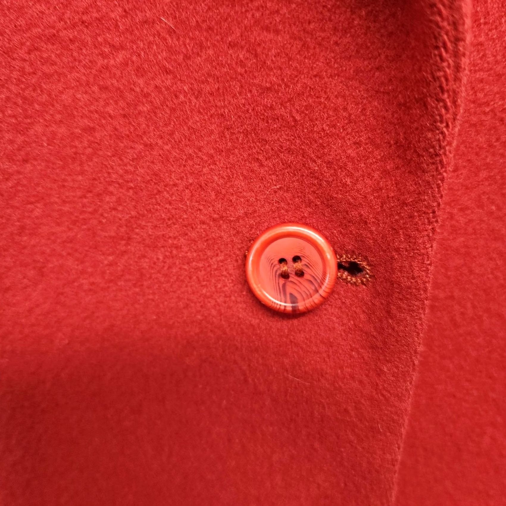 Vintage LL Bean Blazer Womens 12 R Red Single Button Lined Notch Lapel Cardigan? No, Blazer. Size XL / US 12-14 / IT 48-50 - 4 Thumbnail