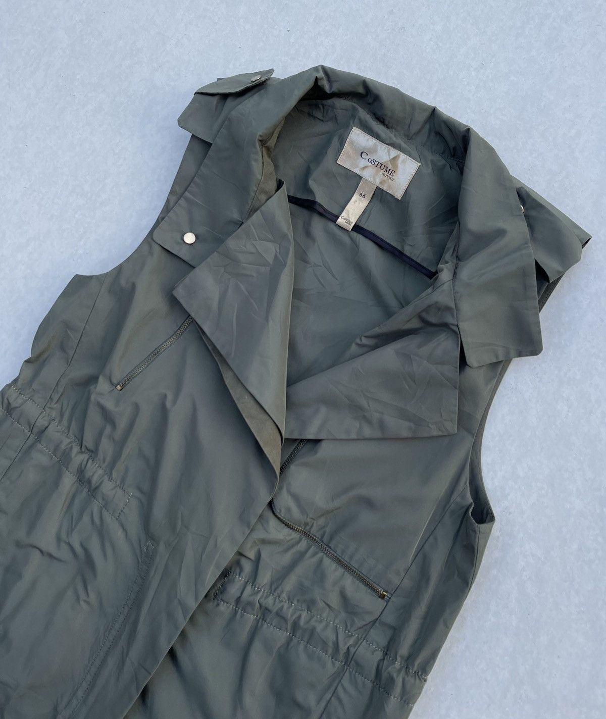 Costume National 🔥 COSTUME NATIONAL ITALY OG EMBROIDERED UTILITY VEST JACKET Size S / US 4 / IT 40 - 8 Thumbnail