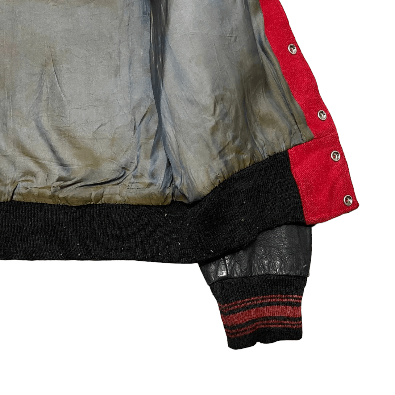 Vintage Vintage H.E.C.E. Varsity Jacket Wool Leather Size US M / EU 48-50 / 2 - 14 Thumbnail