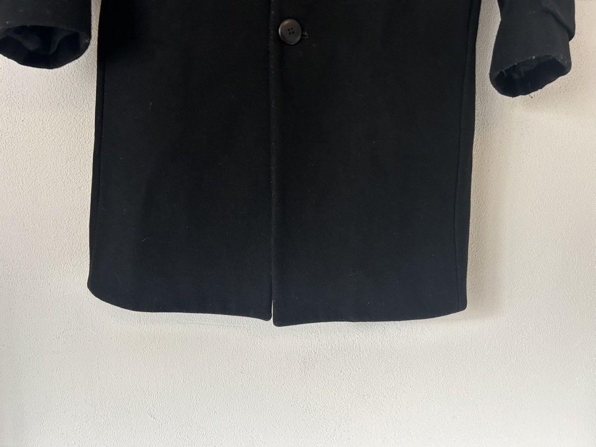 Givenchy Black Wool Overcoat Size US M / EU 48-50 / 2 - 6 Thumbnail