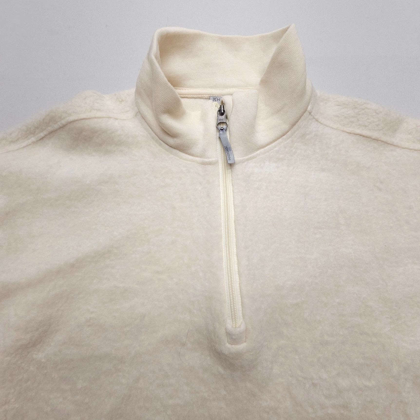 Houdini HOUDINI Alto Half Zip Merino Wool Sweater Womens Medium Ivory Lightweight Cozy Outdoor Ski Size M / US 6-8 / IT 42-44 - 3 Thumbnail