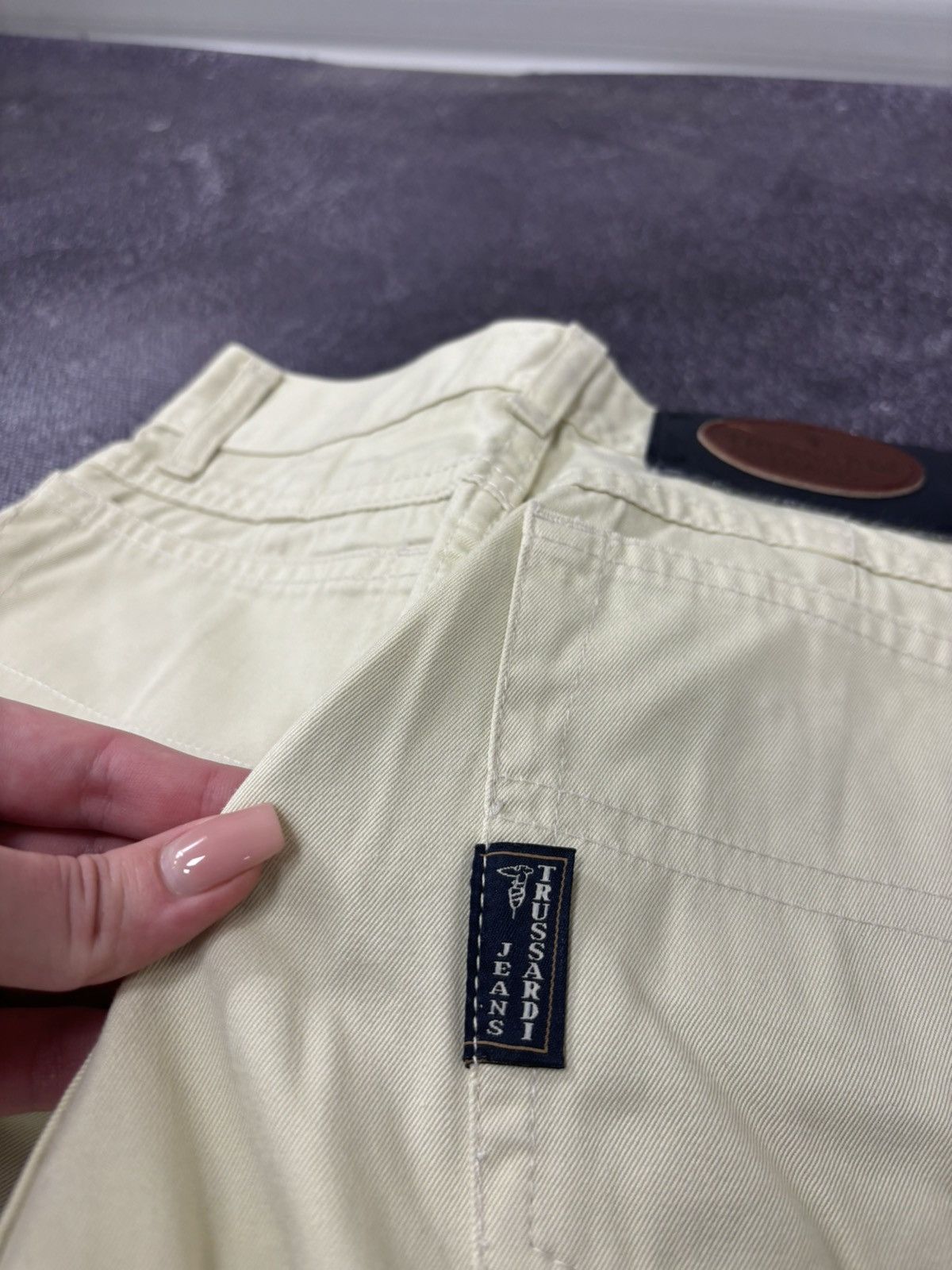 Trussardi Vintage Trussardi Women’s High Waist Luxury Tapered Jeans Size 29" - 8 Thumbnail