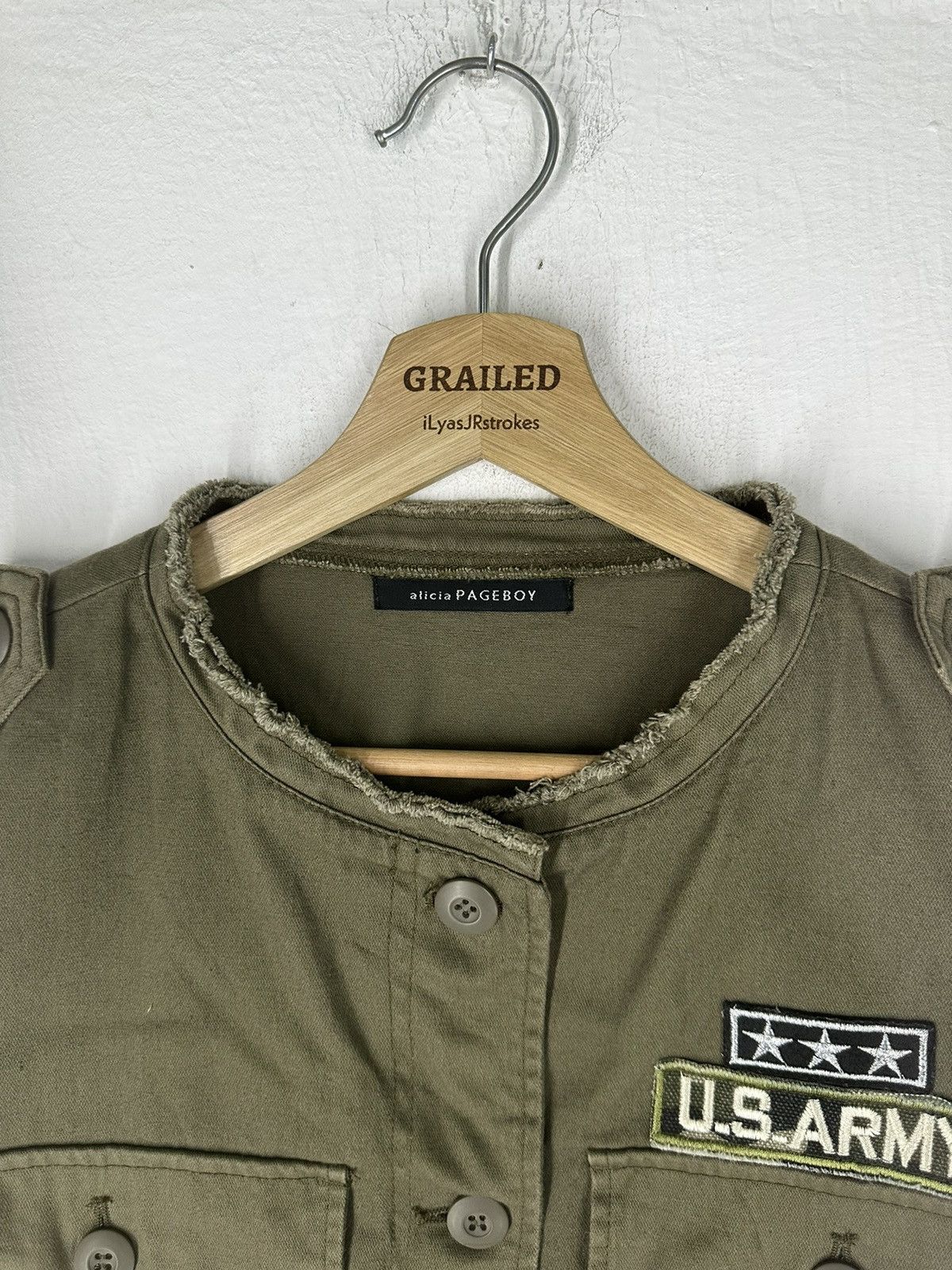 If Six Was Nine × Vintage Vintage Alicia Pageboy Us Army Jacket Size US M / EU 48-50 / 2 - 4 Thumbnail