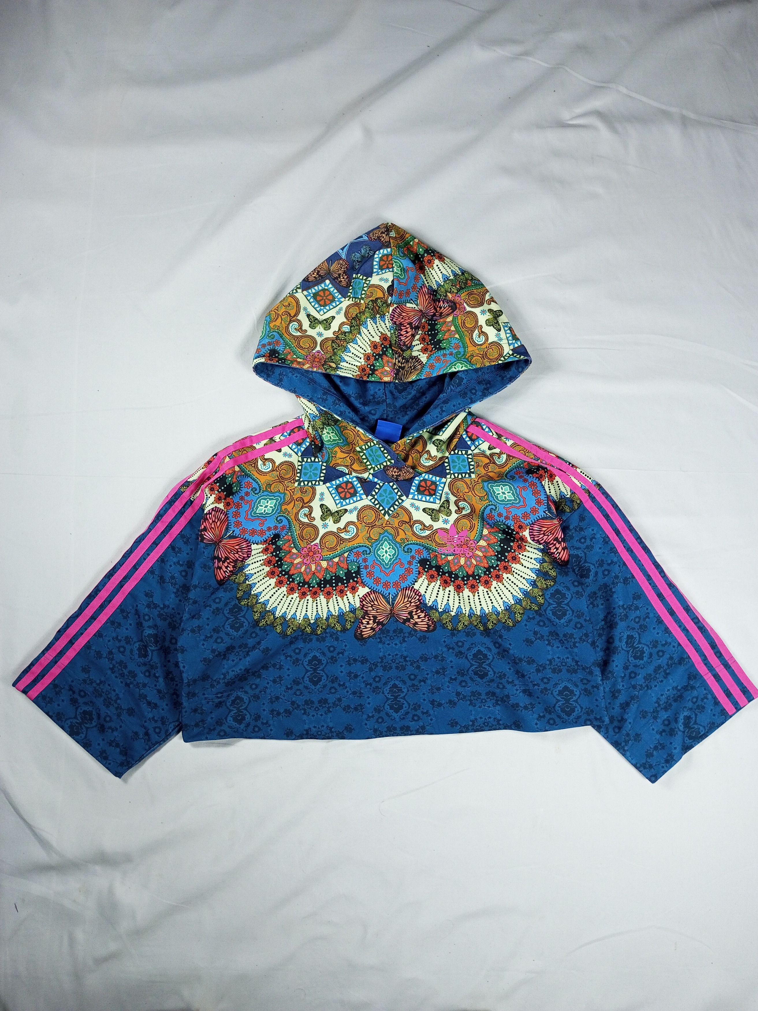 Adidas Unique Adidas Colourfull Etnic Crop Top Size M / US 6-8 / IT 42-44 - 1 Thumbnail