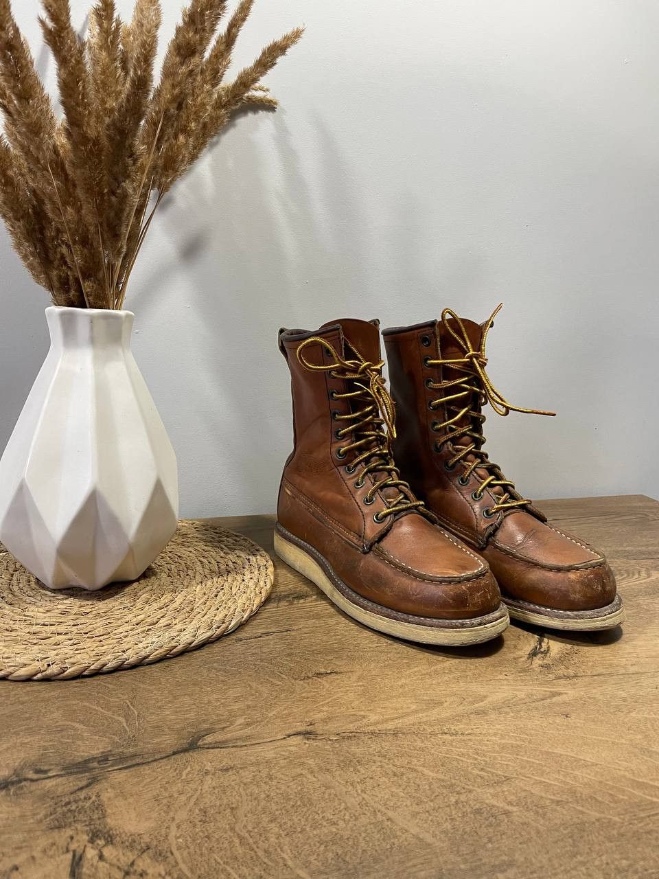 Red Wing Red Wing 877 Heritage Work Boots vintage USA Size 4.5 Size US 4.5 / IT 34.5 - 1 Thumbnail