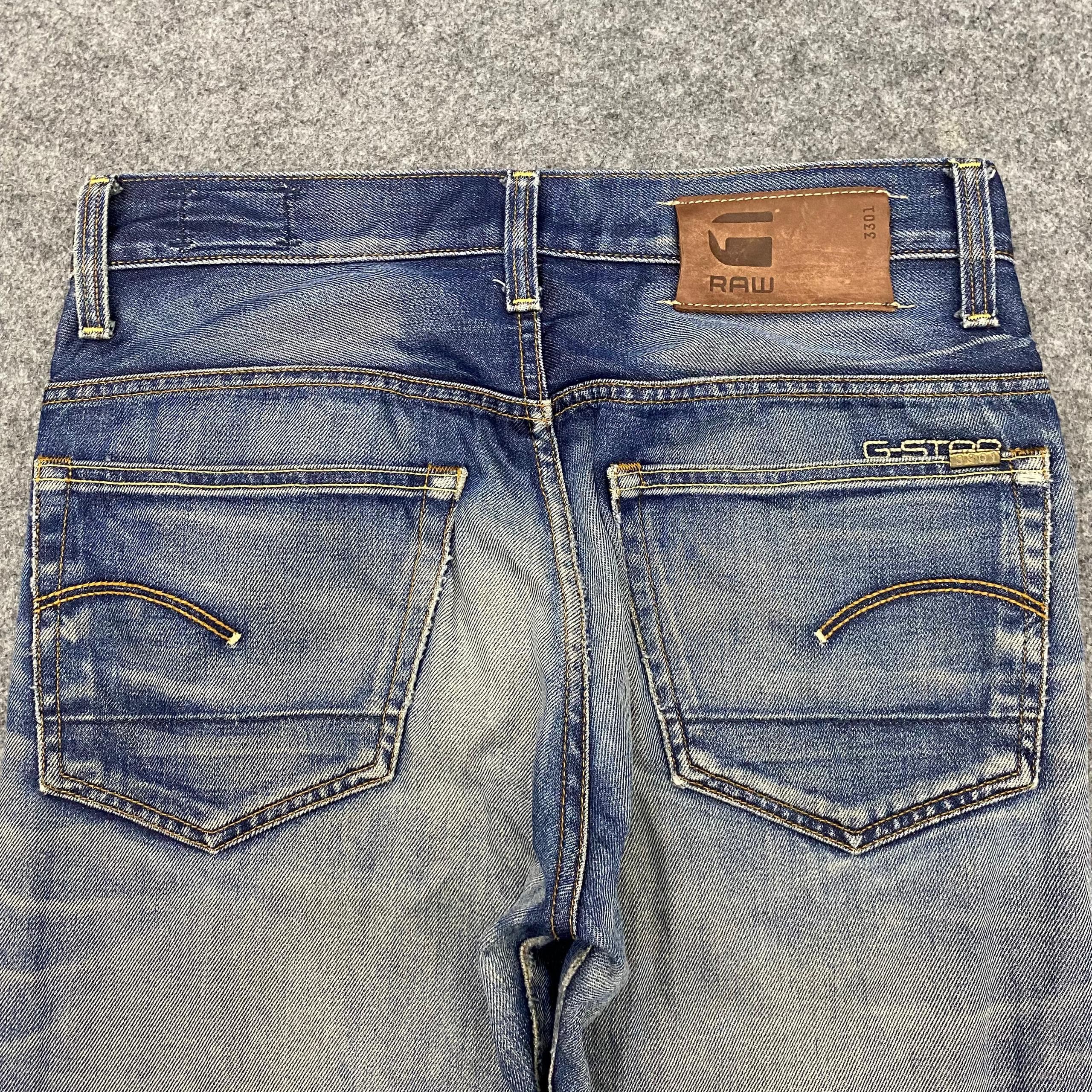 G-Star 💥Best Offer💥Vintage G Star Raw Denim Jeans Size US 32 / EU 48 - 4 Thumbnail