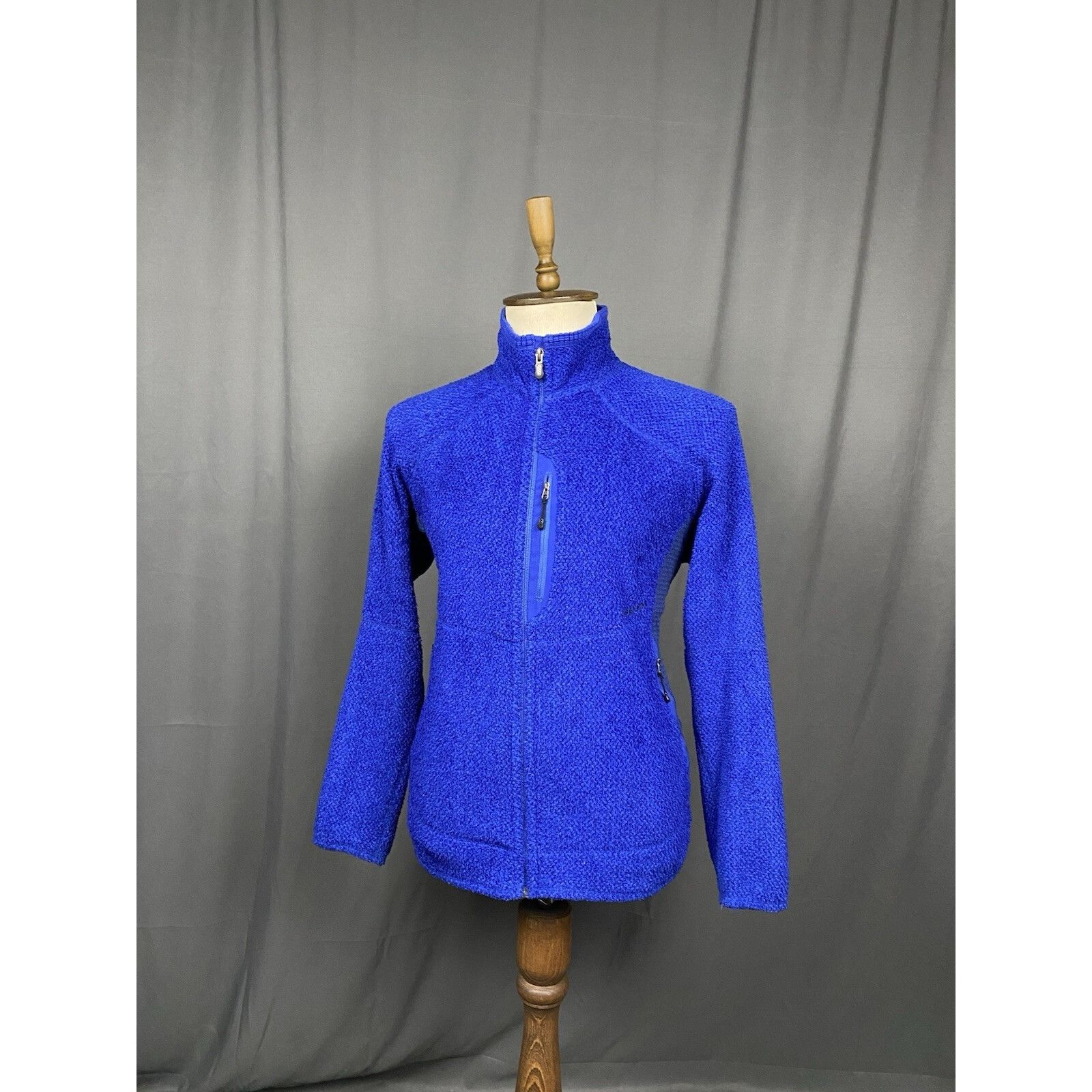 Patagonia Patagonia Deep Pile Men's Blue Full Zip Fleeced Sweater Size Size US L / EU 52-54 / 3 - 2 Thumbnail