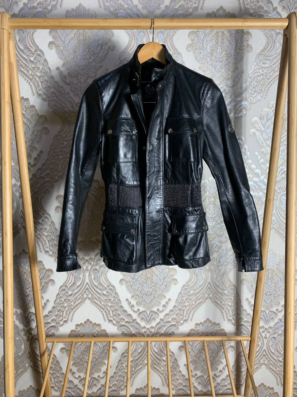 Belstaff × Vintage VERY RARE BELSTAFF LEATHER JACKET MOTORCYCLE JAPAN STYLE Y2K Size US S / EU 44-46 / 1 - 1 Thumbnail