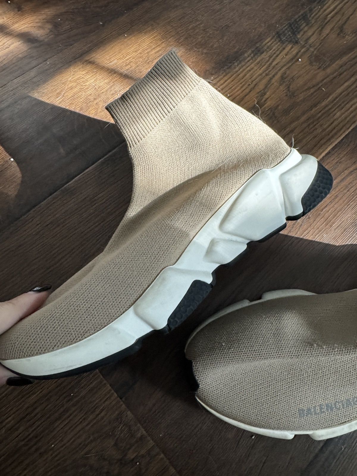 Balenciaga Balenciaga Knit Sneakers Size US 8 / EU 41 - 2 Thumbnail