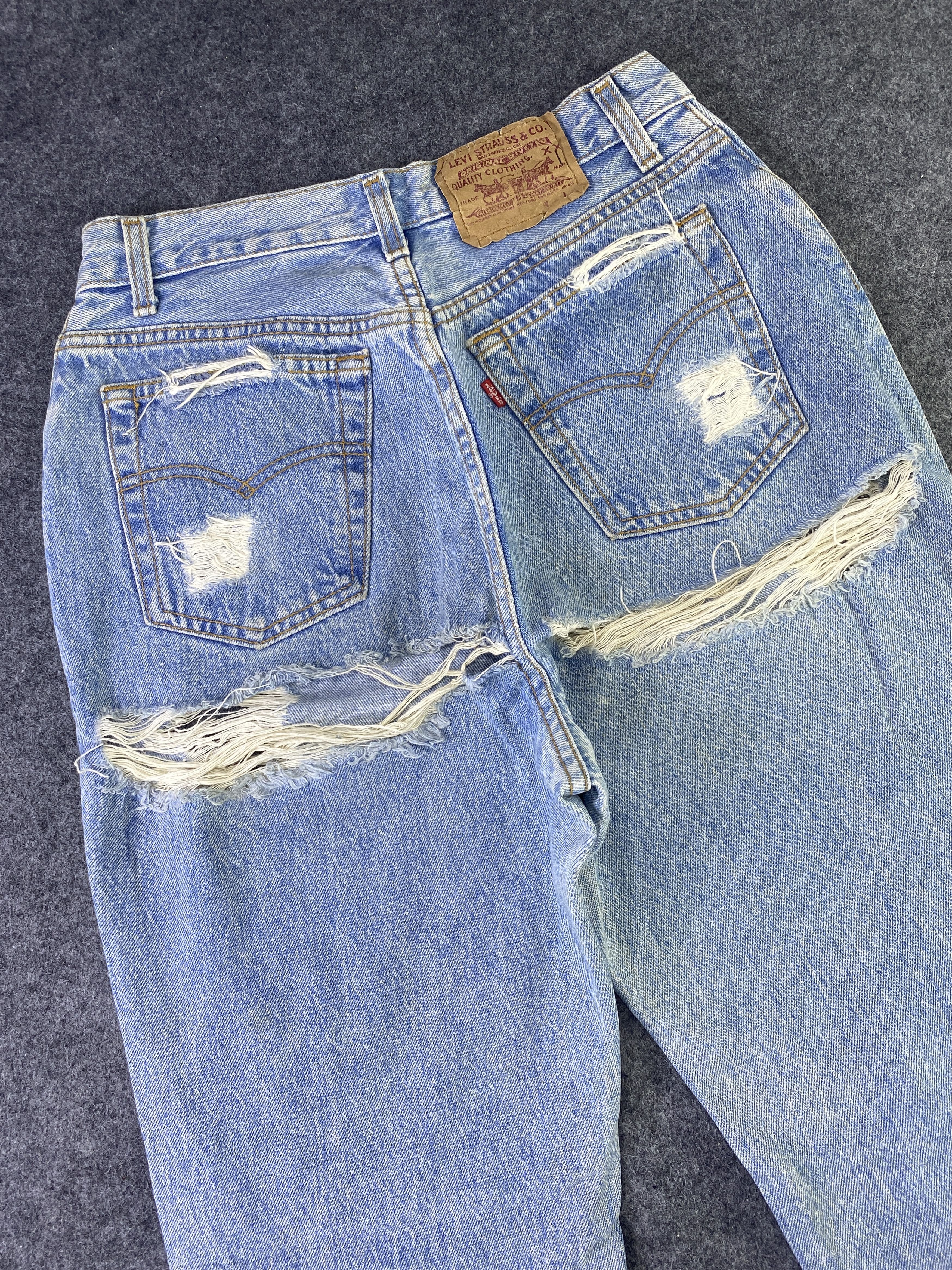 Levi's Vintage Levi's Distress Jeans - J914 Size 29" - 6 Thumbnail