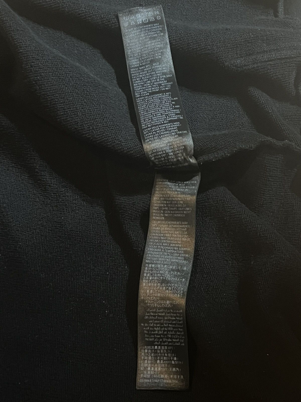 Balenciaga FW23 Balenciaga Mudwash Heavy Metal Zip Up Size US XS / EU 42 / 0 - 7 Thumbnail