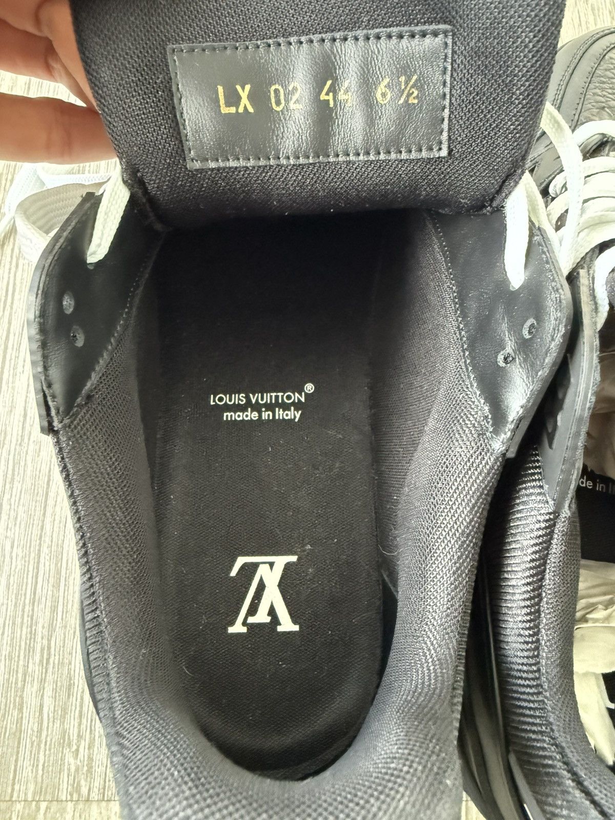 Louis Vuitton Louis Vuitton “LV Trainer Sneaker” Black Size US 7.5 / EU 40-41 - 6 Thumbnail