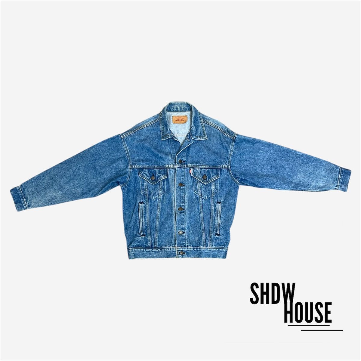 Levi's Vintage Clothing Levi Strauss & Co 1/1 Vintage Coat in Blue Wash Size US S / EU 44-46 / 1 - 1 Thumbnail