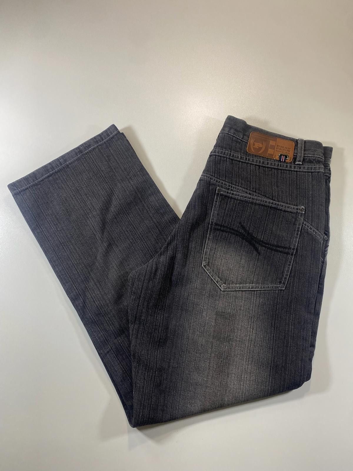 Unknown London Vintage phat farm Gray Denim Jeans 36 Size US 36 / EU 52 - 8 Thumbnail