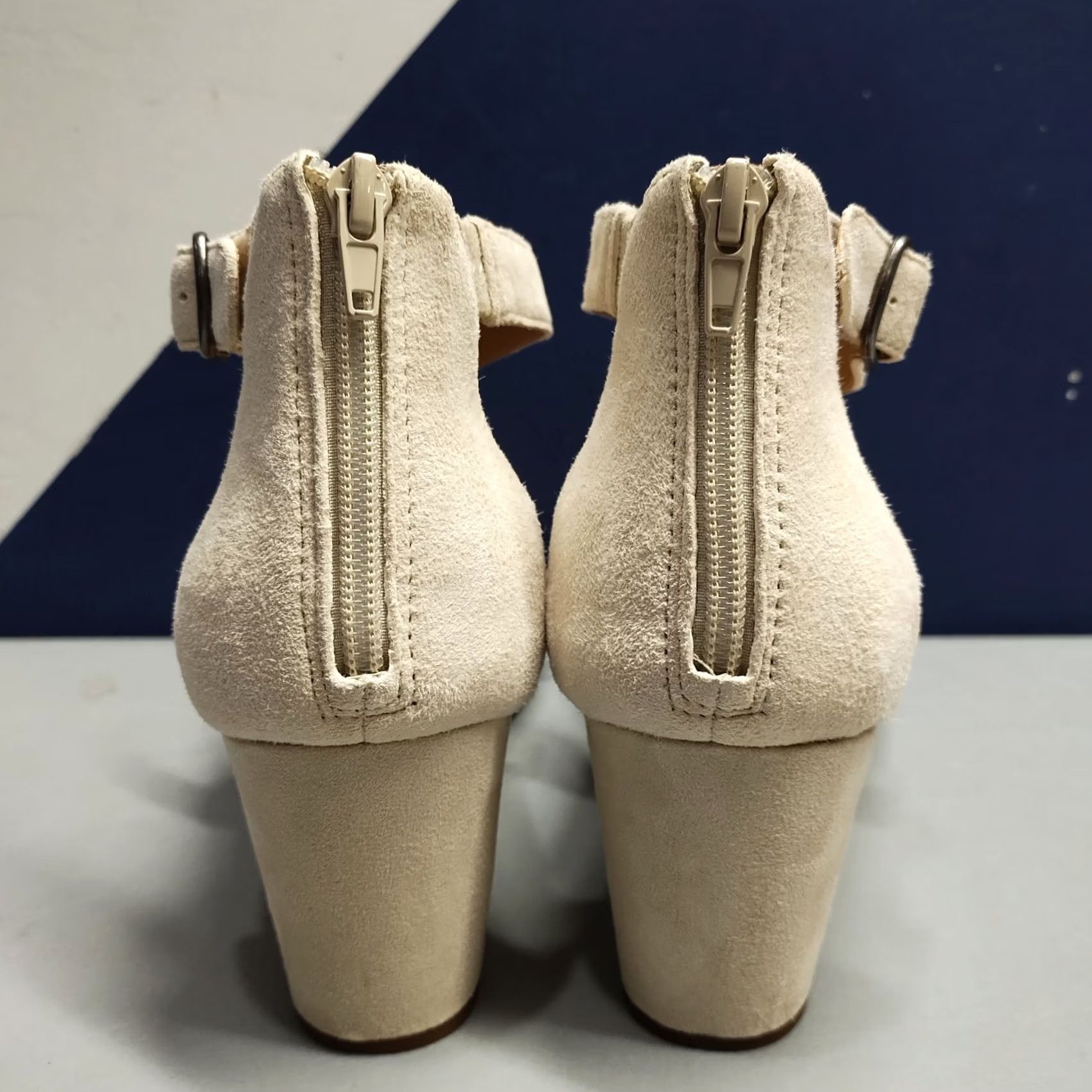 Lucky Brand Lucky Brand Kenadee Wedge Sandals Womens US 10M Tan Brown Leather Buckle Strap Sandal Size US 10 / IT 40 - 5 Thumbnail