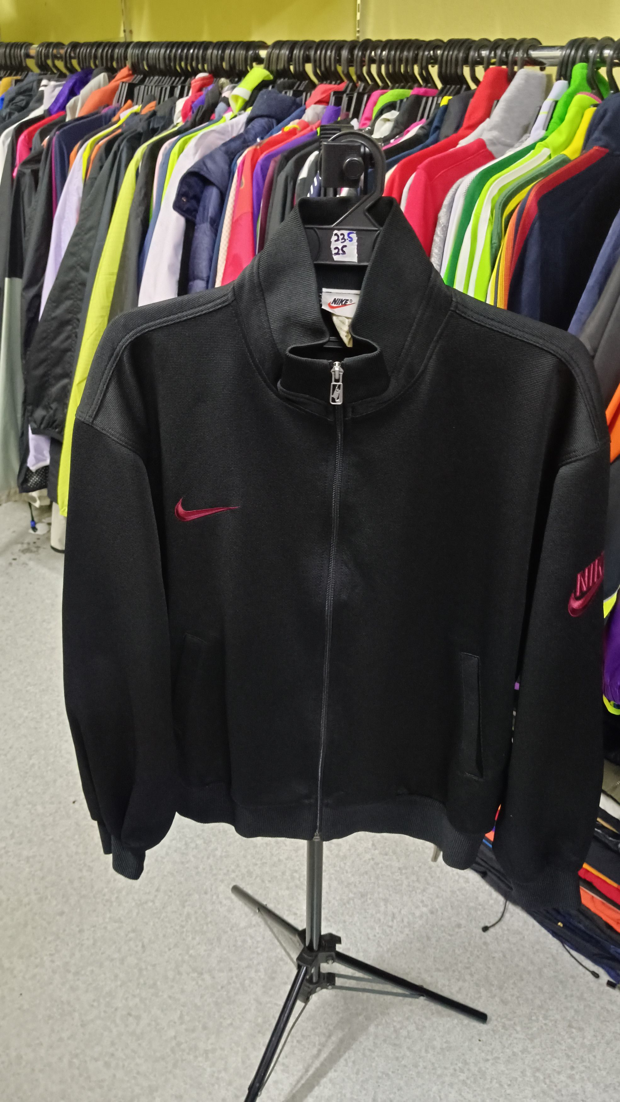 Nike × Vintage Vintage Nike Swoosh White Tag Track Top Size US XL / EU 56 / 4 - 1 Thumbnail