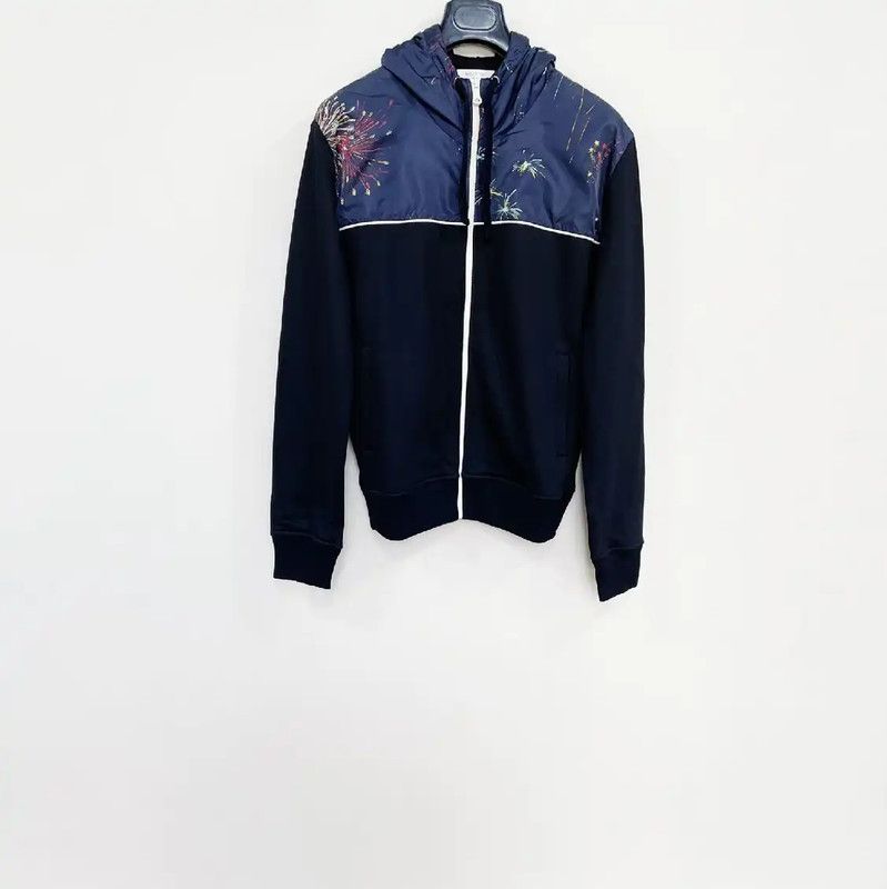Valentino Valentino Blue Long Sleeve Men's Jacket 0089 Size US S / EU 44-46 / 1 - 1 Thumbnail