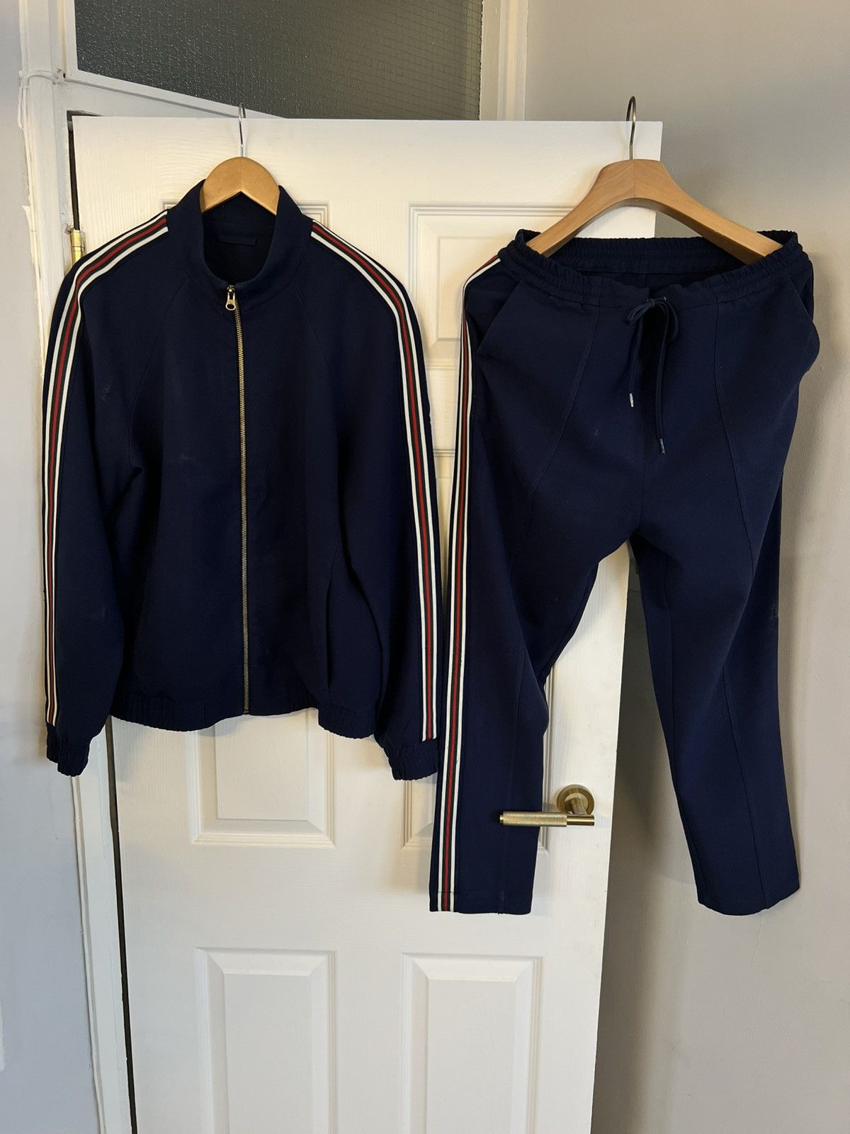 Topman TOPMAN VINTAGE TRACKSUIT NAVY SIZE S Size 38S - 1 Thumbnail