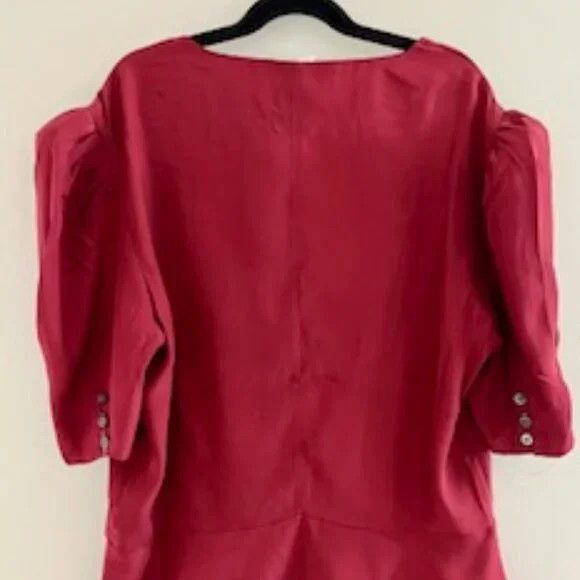 Frame Frame Silk Peplum Blouse. Size M. 100% Silk Size M / US 6-8 / IT 42-44 - 5 Thumbnail