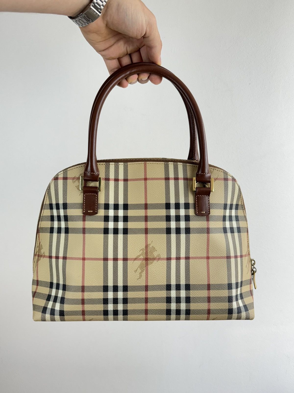 Burberry Leather shoulder bag Burberry original luxury casual item Size ONE SIZE - 1 Thumbnail