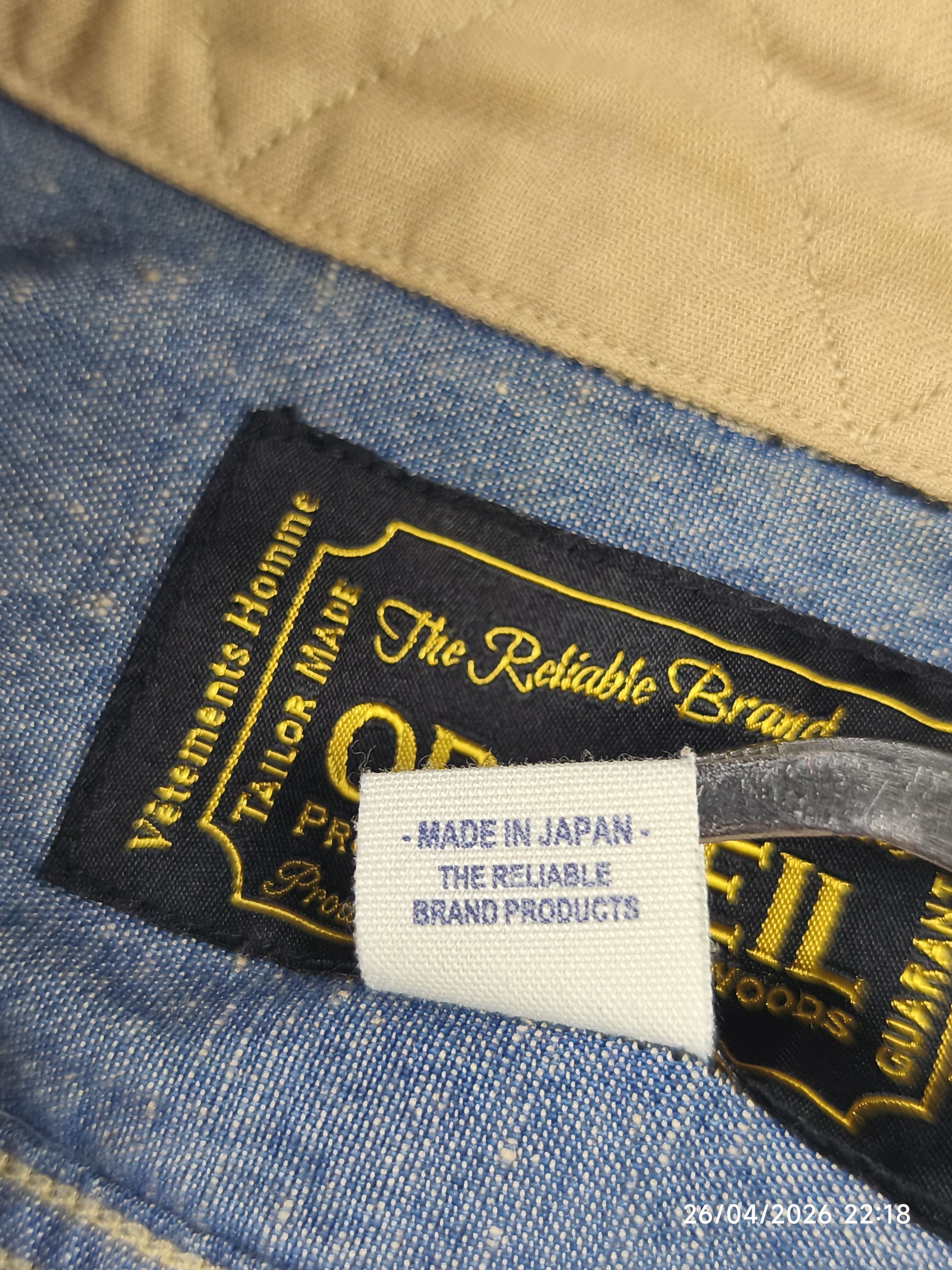 Orgueil Orgueil - studio d'artisan - classic chambray work shirt Size US S / EU 44-46 / 1 - 8 Thumbnail