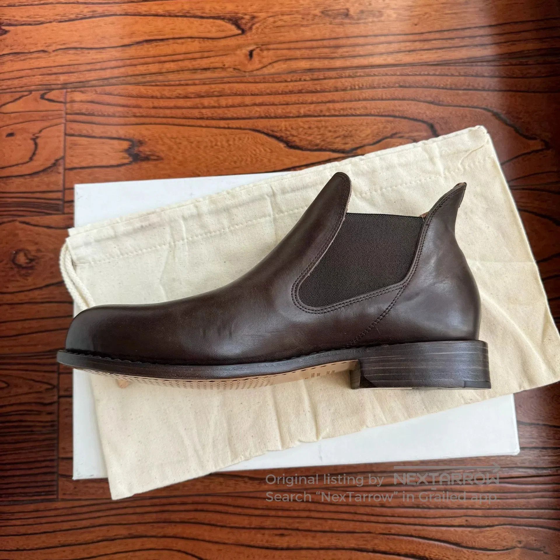 Visvim visvim deep brown Chelsea boots. Size US 10 / EU 43 - 3 Thumbnail