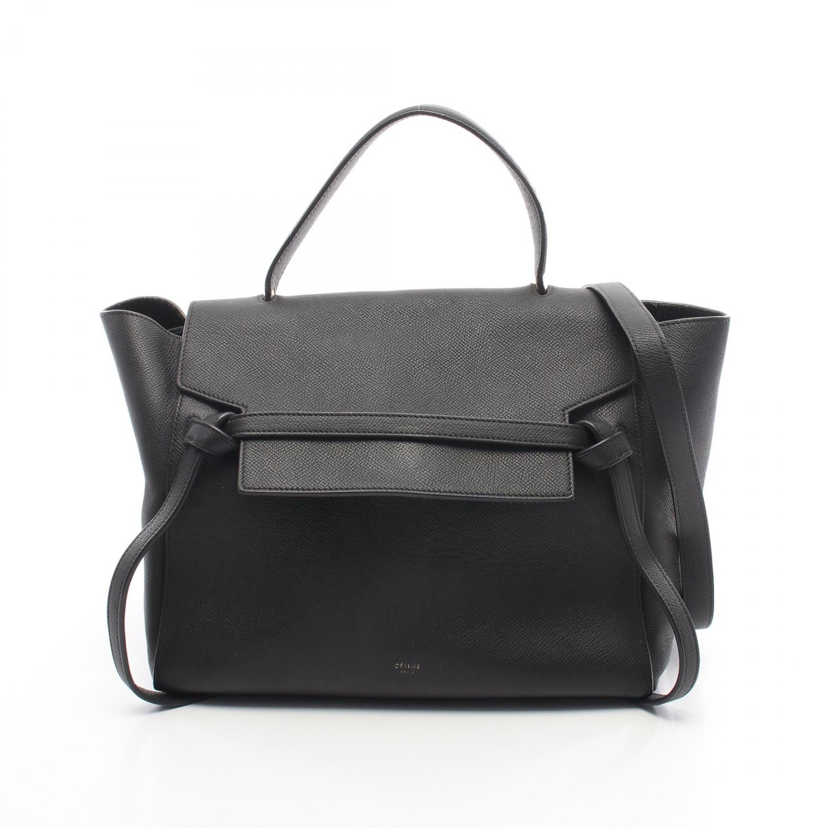 Celine Celine Celine BELT BAG MINI leather handbag Leather Handbag 176103 DUTY FREE for USA Size ONE SIZE - 1 Thumbnail