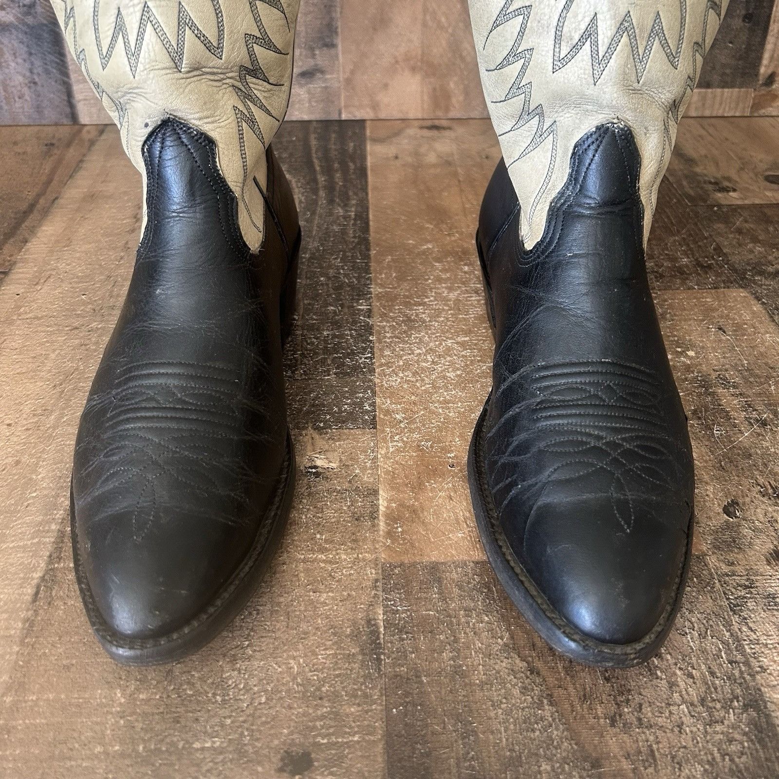 Vintage Nocona Vintage Western Cowboy Boots Mens 9 D Size US 9 / EU 42 - 10 Thumbnail
