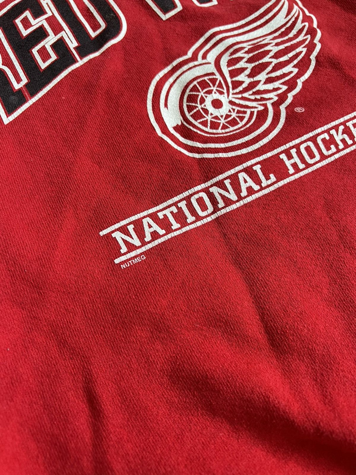 Lee Vintage Detroit Red Wings Crewneck Sweatshirt NHL Medium Size US M / EU 48-50 / 2 - 4 Thumbnail