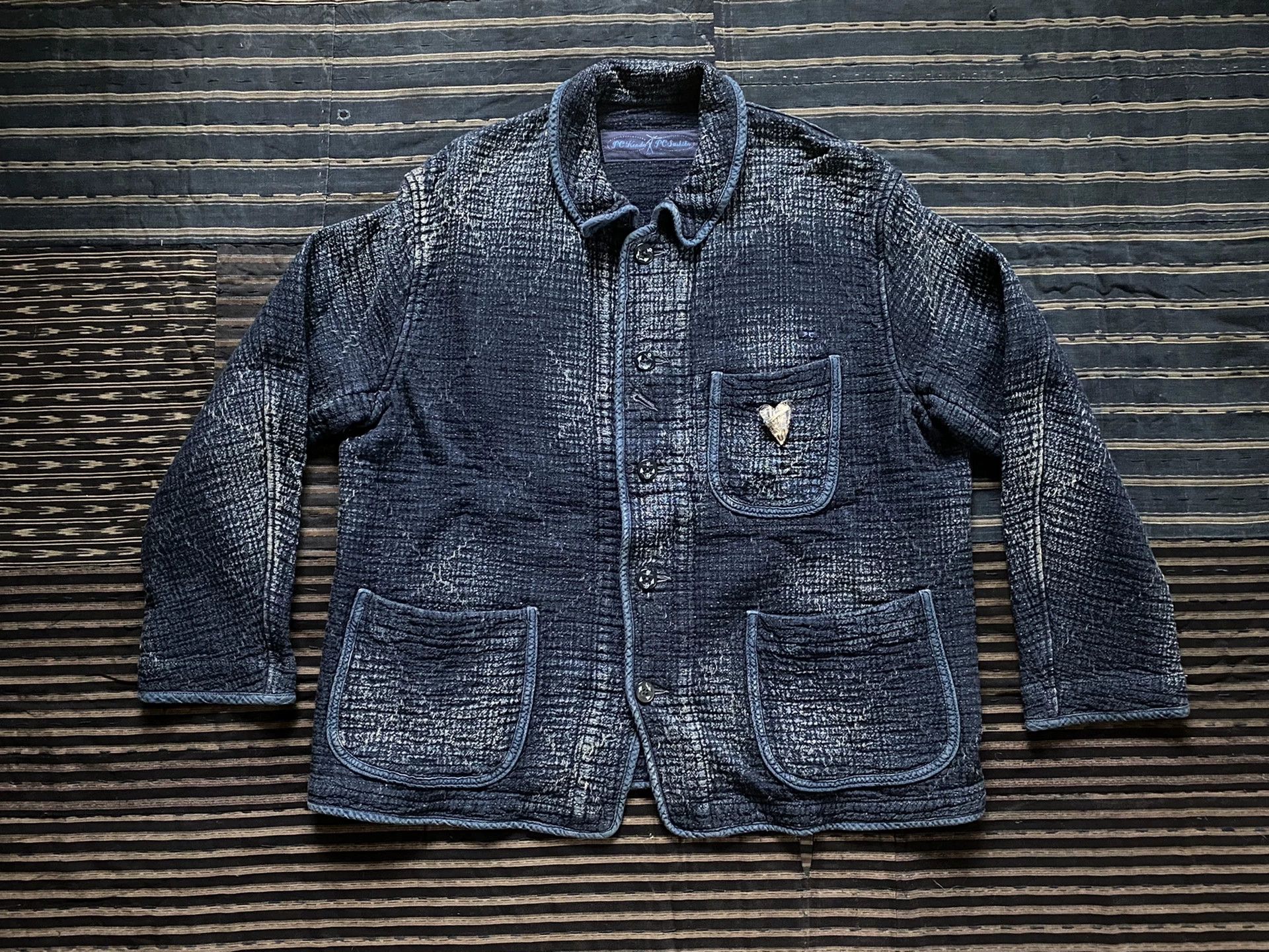 Porter Classic porter classic sashiko original french jacket Size US M / EU 48-50 / 2 - 1 Thumbnail