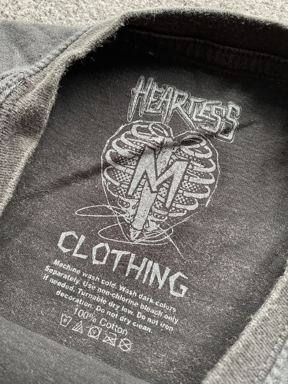 Other 🔥Gothic Heartless Clothing cat logo womens top m size freak Size M / US 6-8 / IT 42-44 - 3 Thumbnail