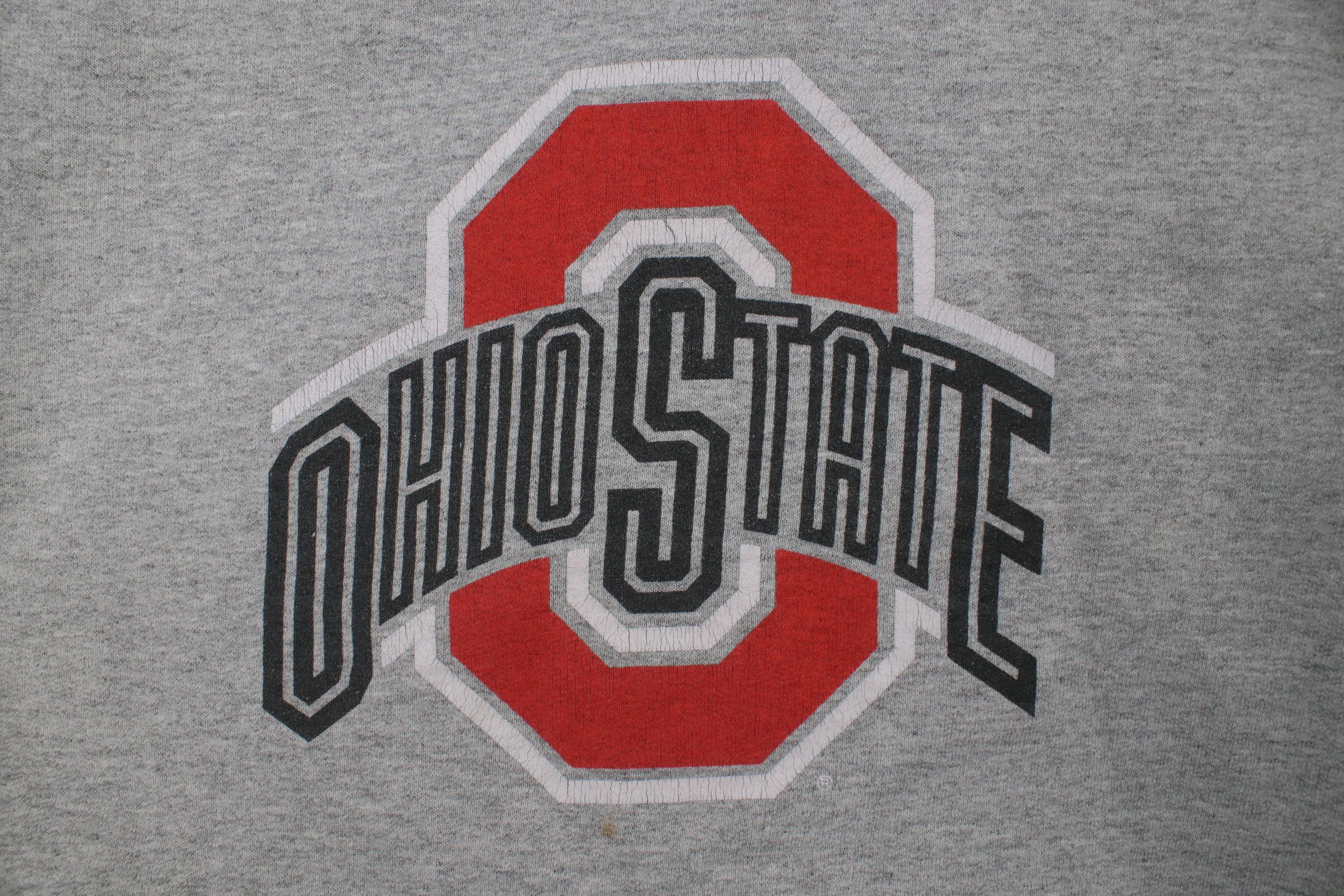 Vintage Vintage 90s Spell Out Ohio State University Sweatshirt Size S / US 4 / IT 40 - 7 Thumbnail