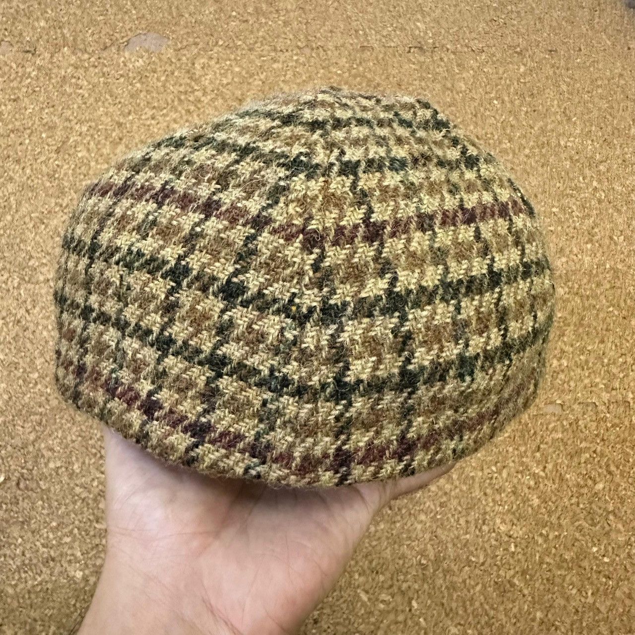 Polo Ralph Lauren Vintage 90s Polo Ralph Lauren Wool Tweed Leather Cap USA Size ONE SIZE - 5 Thumbnail