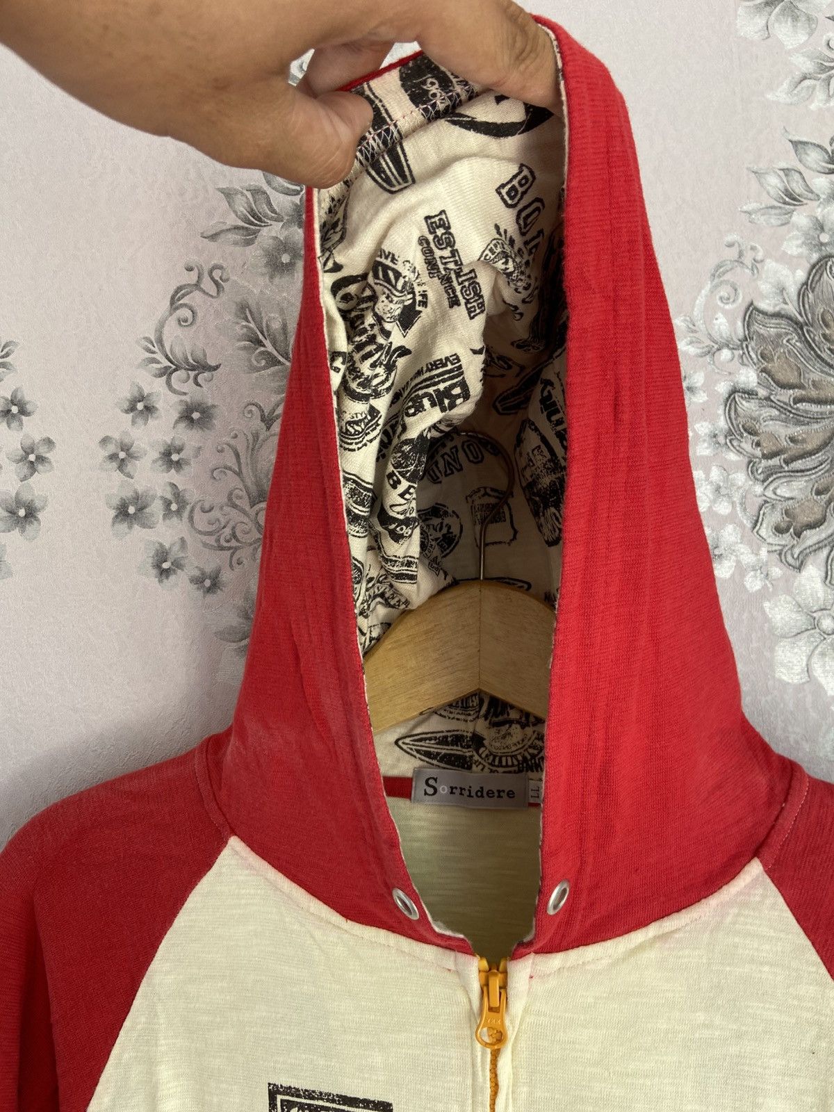 If Six Was Nine SORRIDERE Poem Zip Hoodie Size M / US 6-8 / IT 42-44 - 6 Thumbnail