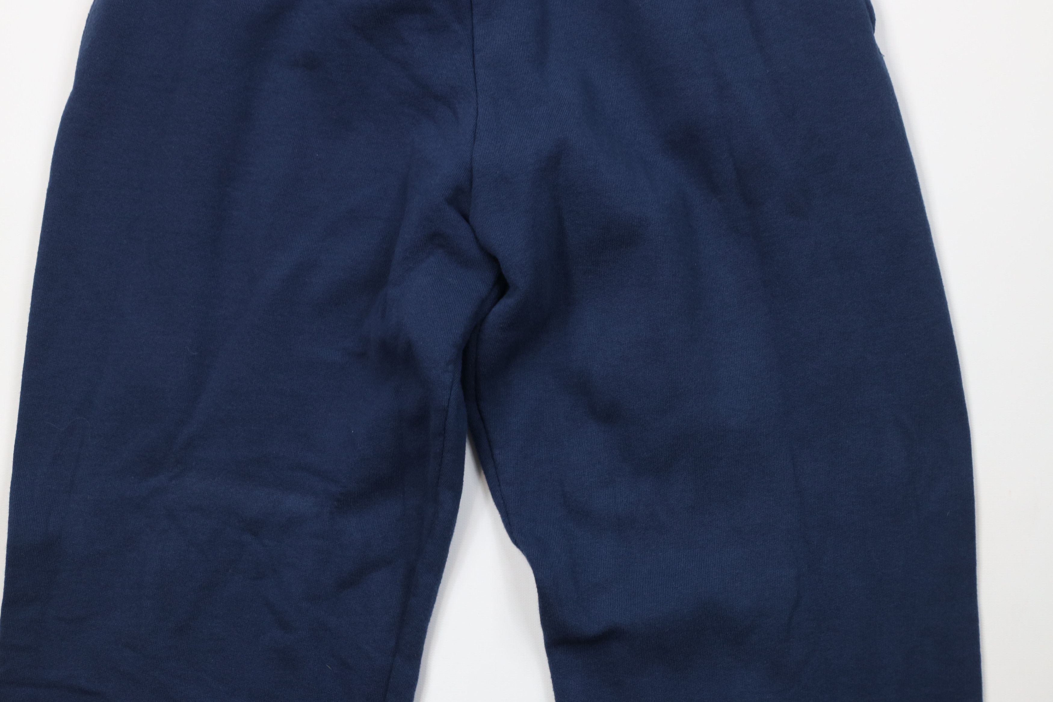 Vintage Vintage 90s Streetwear Blank Sweatpants Joggers Pants Blue Size US 34 / EU 50 - 3 Thumbnail