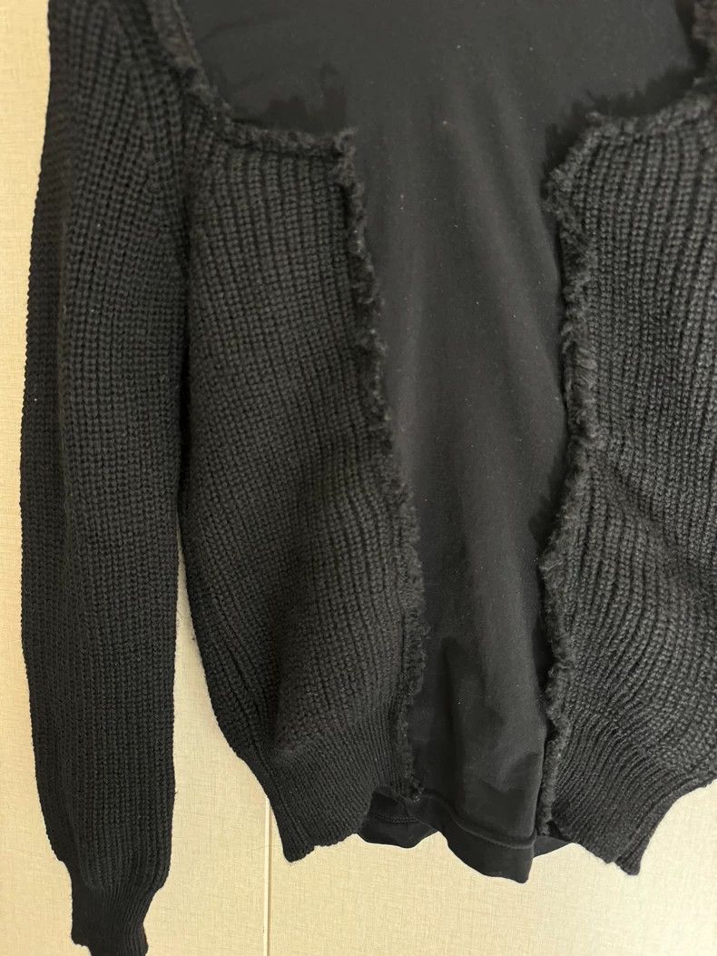 Comme des Garcons Comme Des Garcons Knitted sweater with different materials Size S / US 4 / IT 40 - 5 Thumbnail
