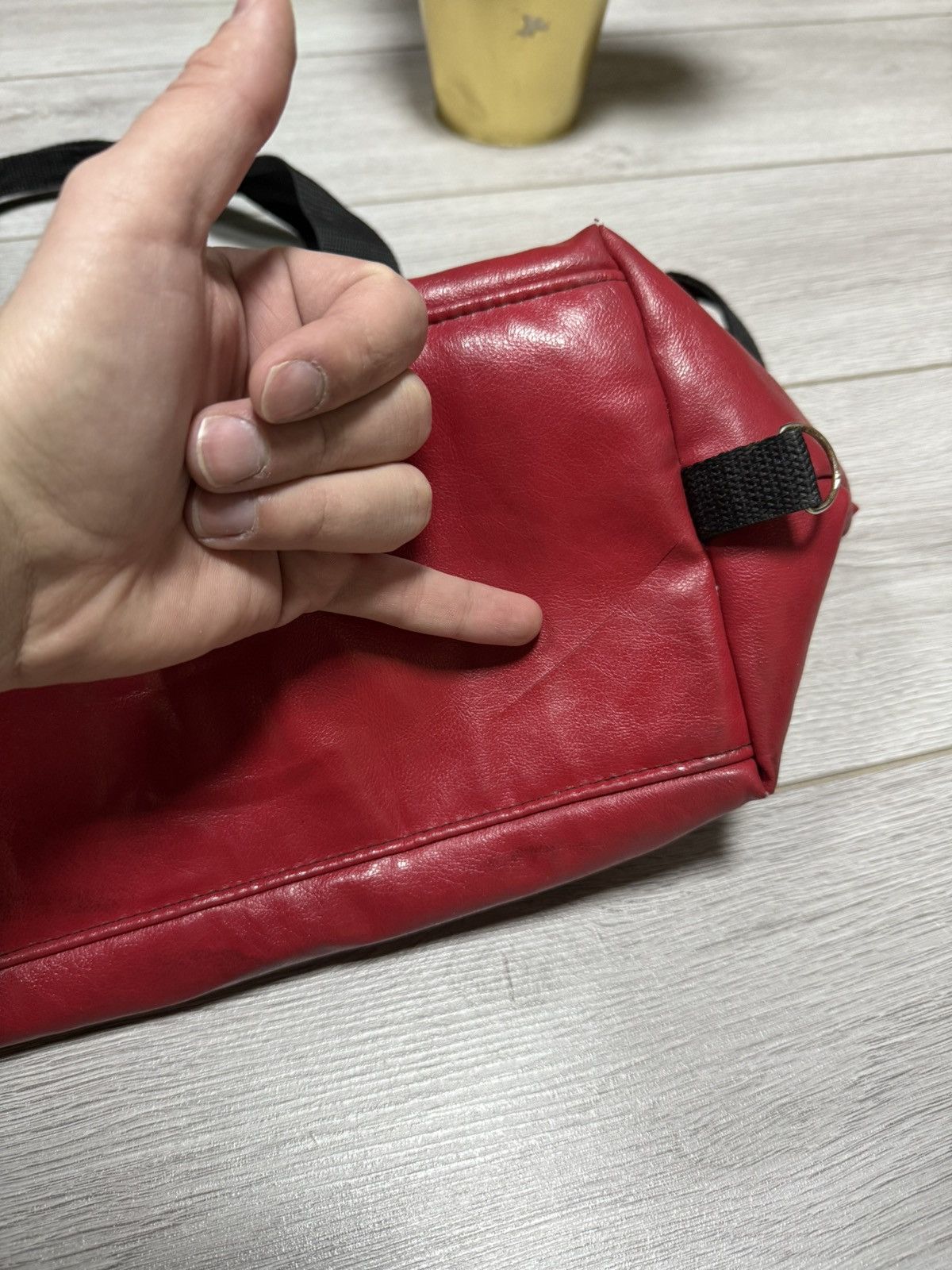 Ferrari Ferrari leather bag big logo tote sport zip Size ONE SIZE - 4 Thumbnail