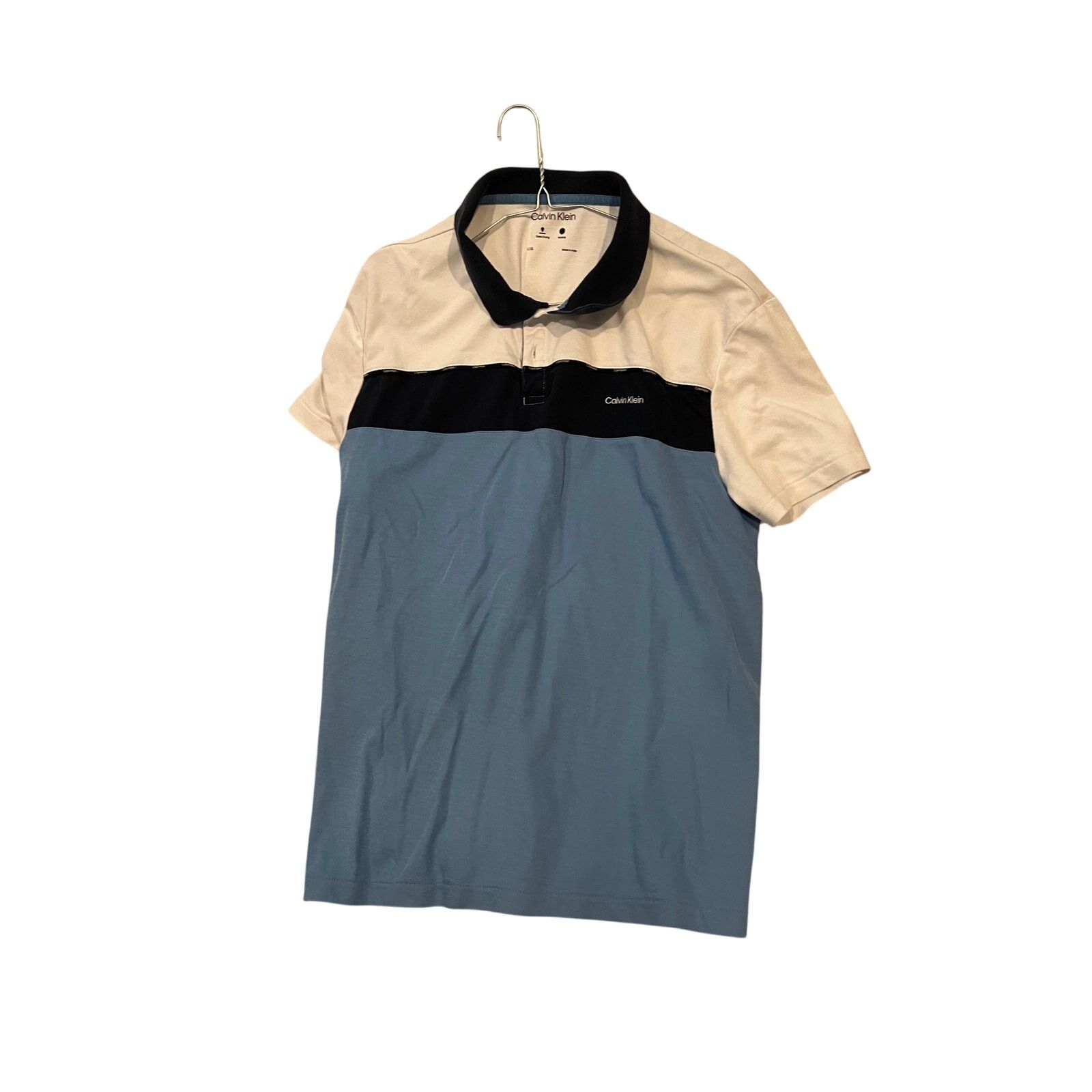 Calvin Klein Calvin Klein quick drying wicking Polo Shirt Mens L Size US L / EU 52-54 / 3 - 1 Thumbnail