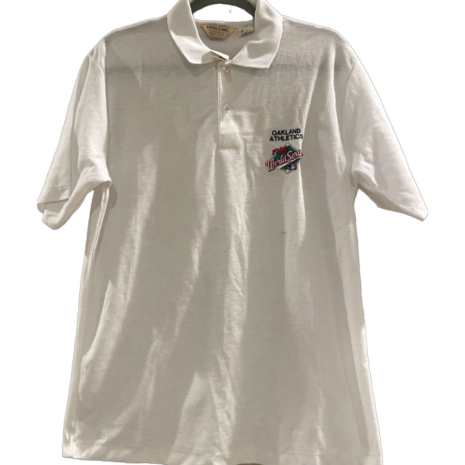 Logo 7 Vintage 1988 World Series Oakland A's Athletics Men's Large Shirt NWT Logo 7 USA Size US L / EU 52-54 / 3 - 1 Thumbnail