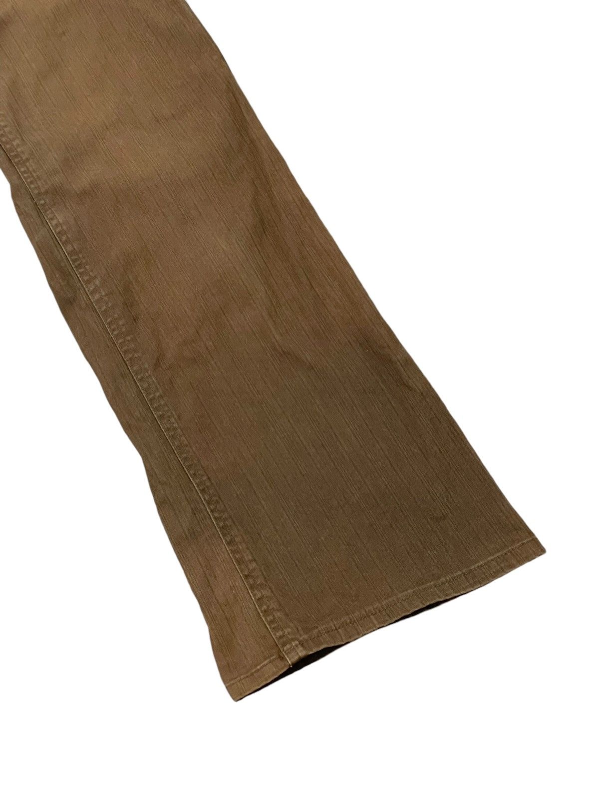 Le Grande Bleu (L.G.B.) Flare Cargo Semantic Design Faded Herringbones 1🟦4 Size US 31 - 13 Thumbnail