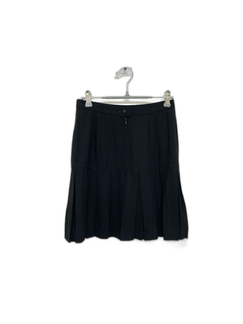 Chanel Dark Skirt Size 38